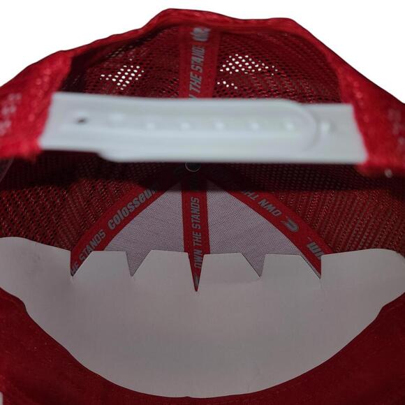 Colosseum Houston Cougars Adjustable Baseball Cap - Red - Picture 8 of 8